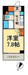 間取図画像 1K