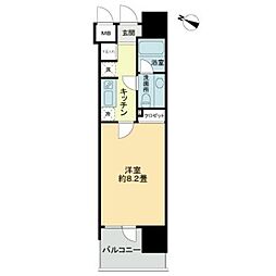 パトリア九段下 1Kの間取図画像