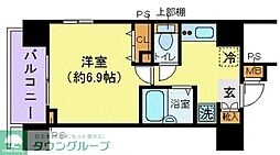 Phoenix南麻布 1Kの間取図画像