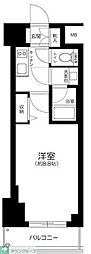 コンシェリア芝公園マスターズヴィラ 1Kの間取図画像