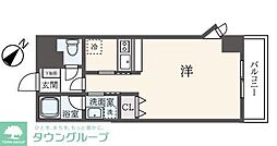 Fierte高波 1Kの間取図画像