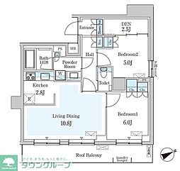 primalead南青山 2LDKの間取図画像