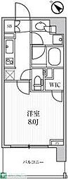 ディームス日本橋水天宮 1Kの間取図画像