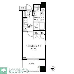 PARKAxis青山骨董通り 1Kの間取図画像