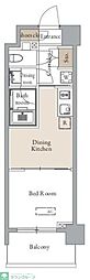 グランカーサ四谷 1DKの間取図画像
