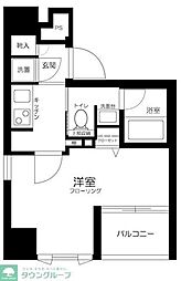 ブライズ神田 1Kの間取図画像