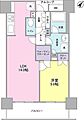 LaSante五反田4階25.5万円