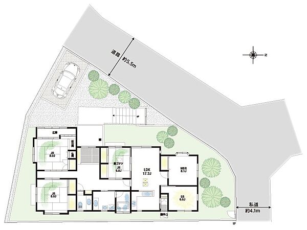 間取り：327001644614