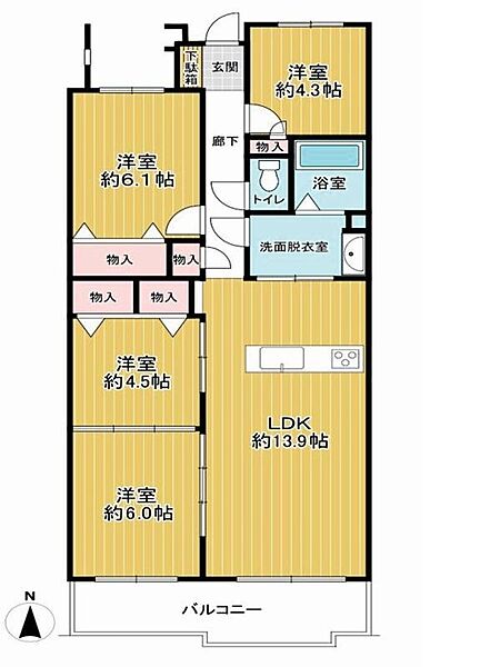 間取り：328000637964