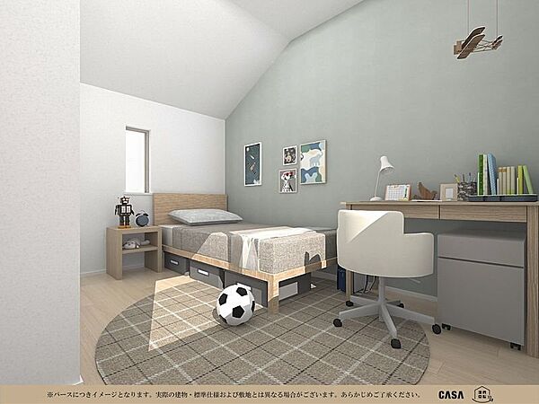 【居住用パース】※パースにつきイメージとなります。実際の建物・標準仕様および敷地とは異なる場合がございます。あらかじめご了承ください。