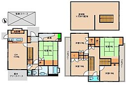 荻窪1丁目戸建 2階5LDKの間取り