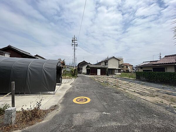 前面道路です！