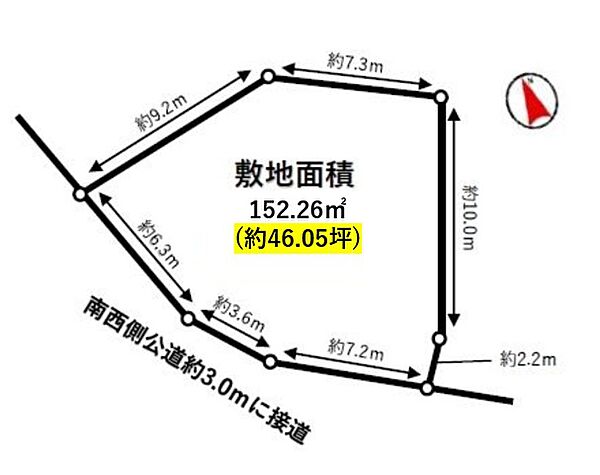 間口は十分な広さがあり駐車も安心です！