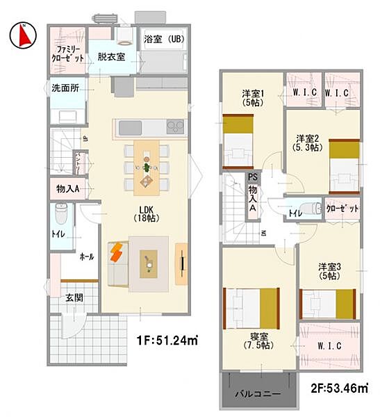 間取り：323000515848