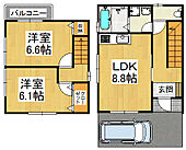 堺市東区北野田 2階建 築2年のイメージ