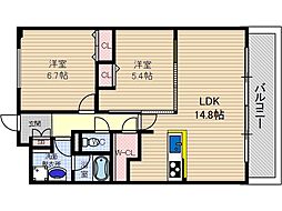 グランデ紫陽花 1階