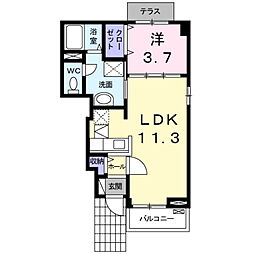 クレセント茨木2 1階