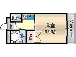 間取図画像 1K
