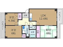 千里サザンテラス 2階