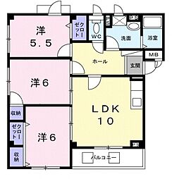 プランドール 3階/-