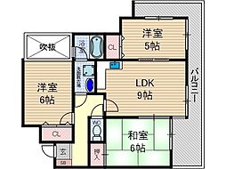 レジデンスマルミットドール 2階