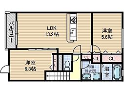 シエスタ千里丘 2階/-