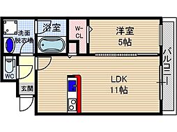 山崎マンション15 5階