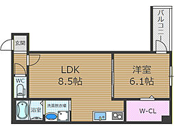 仮称)フジパレス沢良宜西一丁目 3階/-