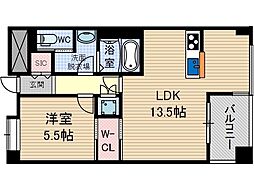 CASABONiTA 1LDKの間取図画像