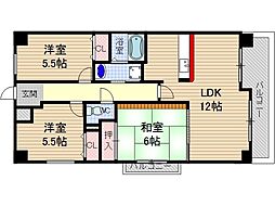 エトワール 3LDKの間取図画像