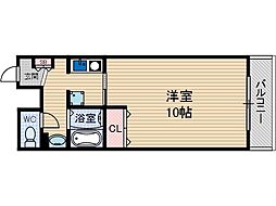 プライム青葉丘 1Kの間取図画像