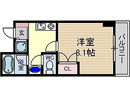 グリーンハイツ豊川2 1Kの間取図画像