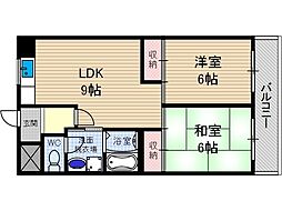 S・Tマンション 2LDKの間取図画像