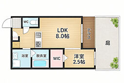 リアコート千里丘I SOUTH 1階