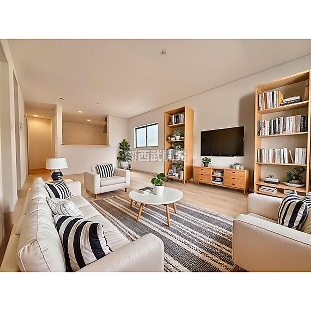 【配置してある家具や小物はCGによるイメージです。】