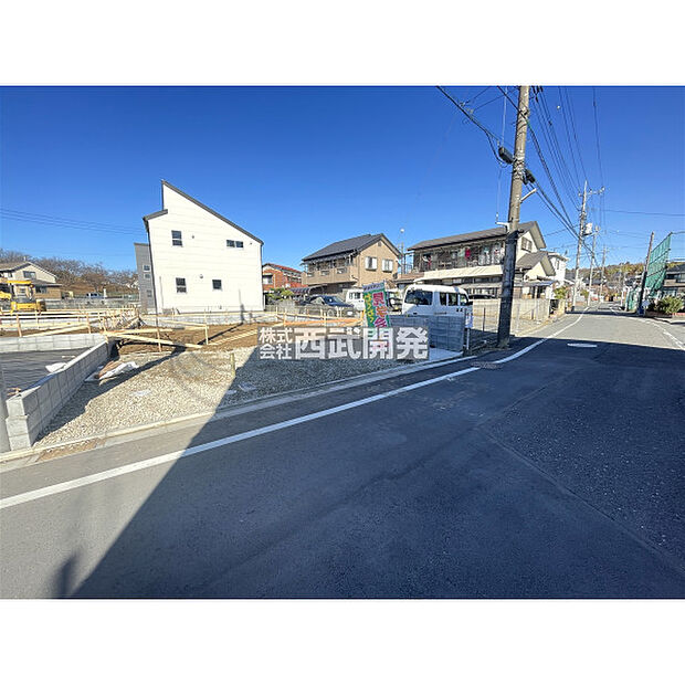 【現地全景】いまは更地ですが、数ヵ月後には新しい家が建つ予定です。楽しみですね!