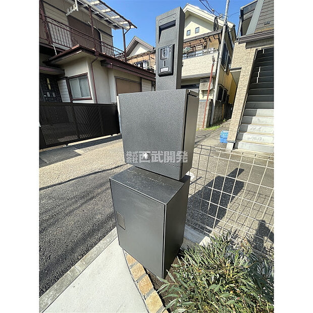 宅配ボックス付きポスト