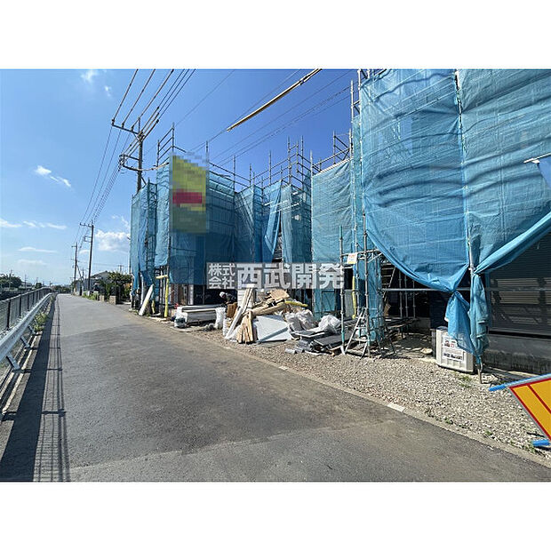 【現地全景】足場が取れるのが楽しみな時期です!今なら普段は見る事の出来ない建物内部の構造が見られます。