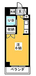 Mt.crown名駅南 1Kの間取図画像