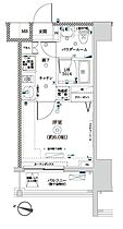 Ｌａ Ｄｏｕｃｅｕｒ吉野町 602 ｜ 神奈川県横浜市南区睦町1丁目（賃貸マンション1K・6階・20.44㎡） その2