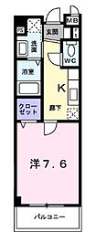 間取図画像 1K