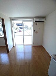 スカイハイツ川井 1階2DKのリビング/ダイニング