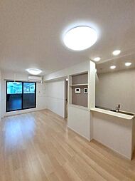 マウントビューうぐいす 2階2LDKのリビング/ダイニング