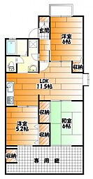間取図画像 3LDK
