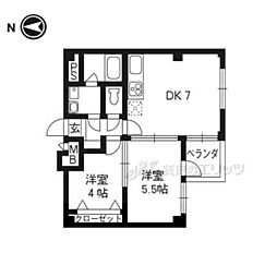 鳥羽エクセレントの間取図画像