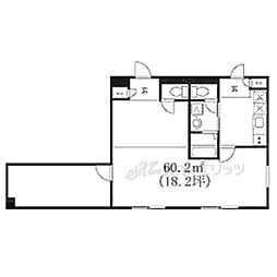 Ritz神田 1LDKの間取図画像