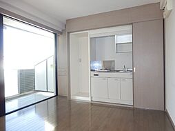 K-16 601 6階ワンルームのリビング/ダイニング