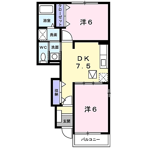 同じ建物の物件間取り写真 - ID:226064691459