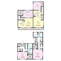 Lien 2LDKの間取図画像
