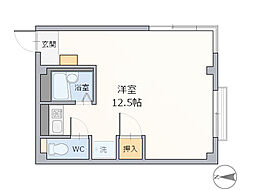 間取図画像 ワンルーム